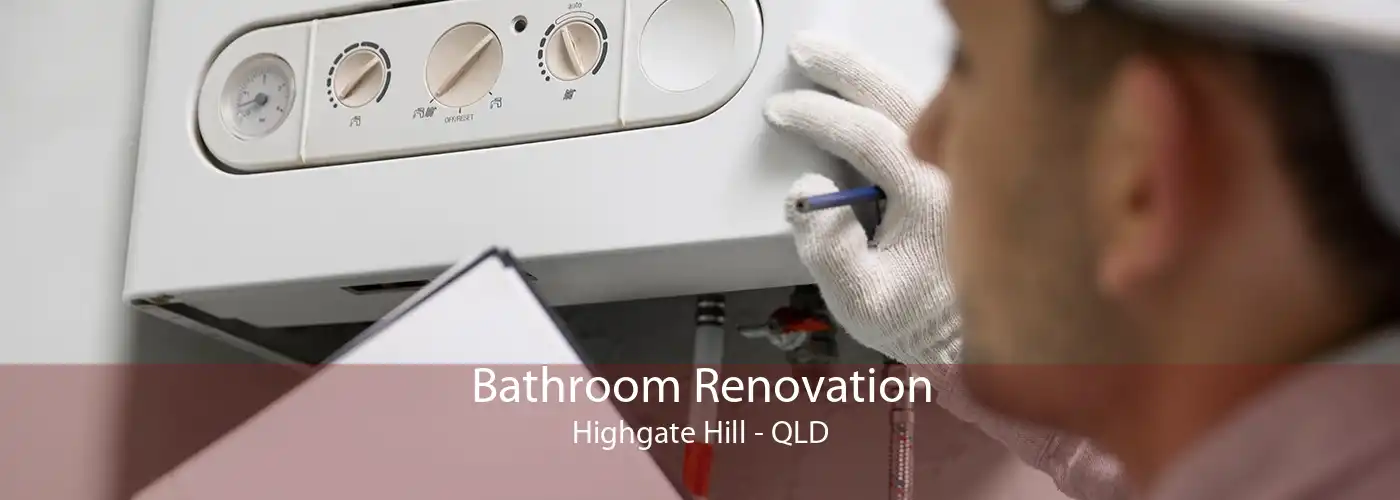 Bathroom Renovation Highgate Hill - QLD