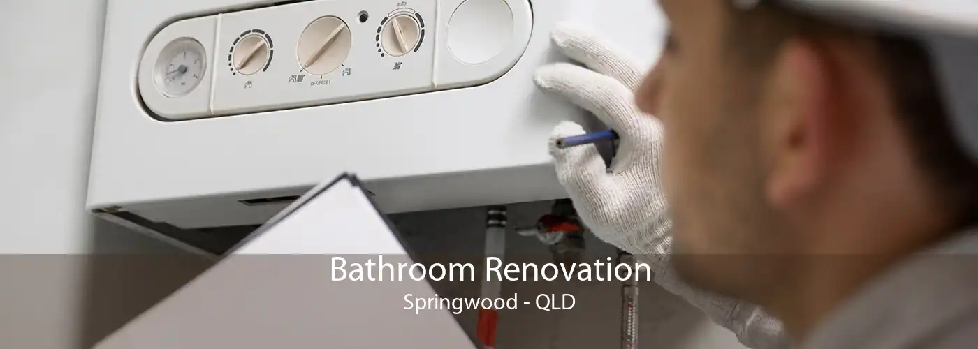 Bathroom Renovation Springwood - QLD