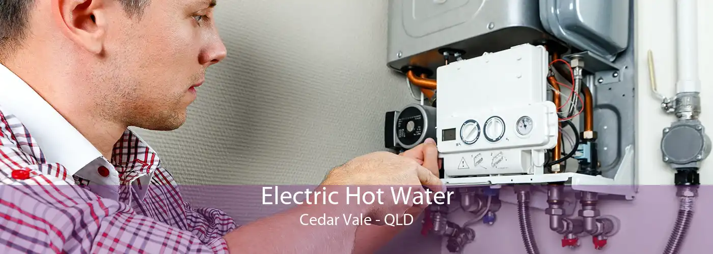 Electric Hot Water Cedar Vale - QLD