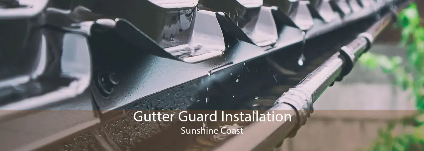 Gutter Guard Installation Sunshine Coast