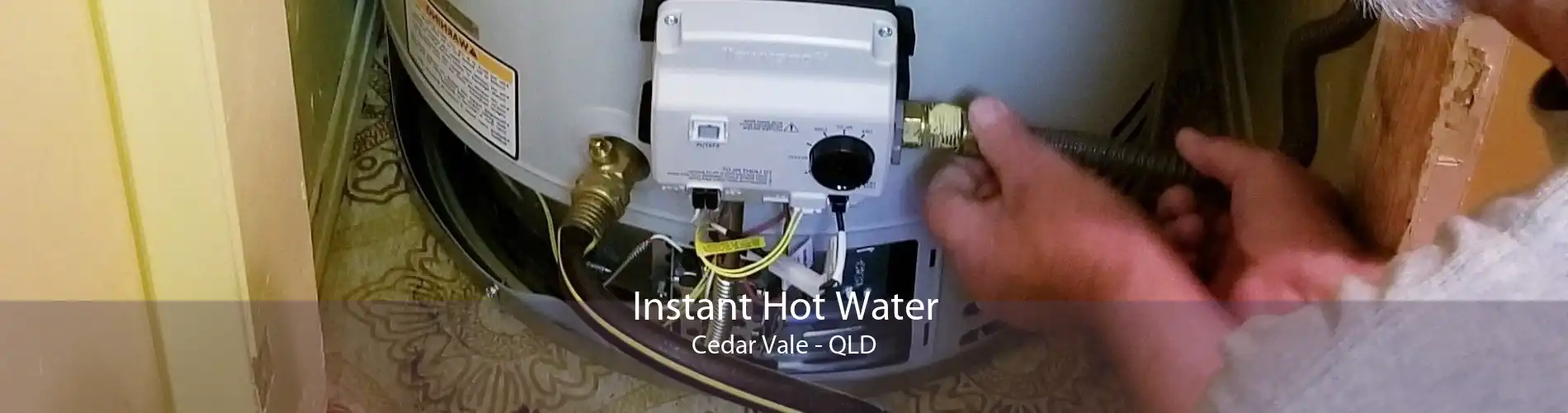 Instant Hot Water Cedar Vale - QLD
