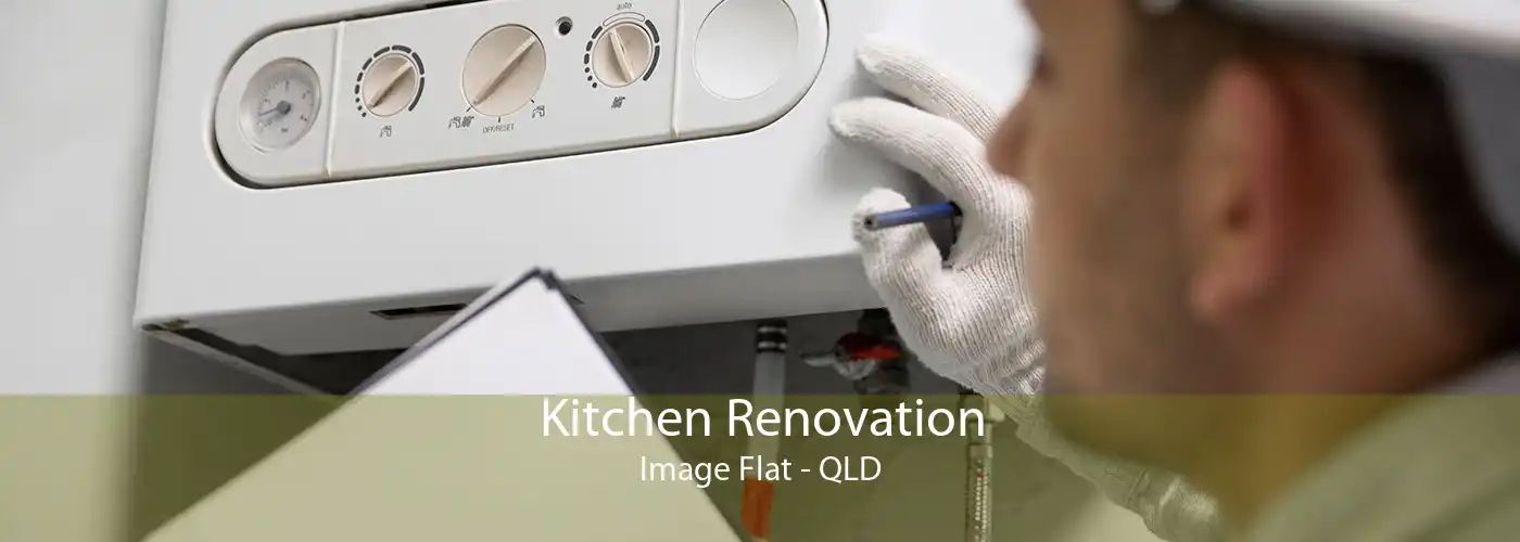 Kitchen Renovation Image Flat - QLD