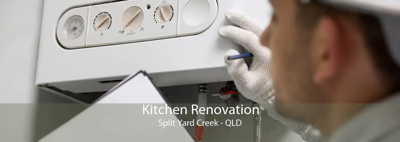 Kitchen Renovation Split Yard Creek - QLD