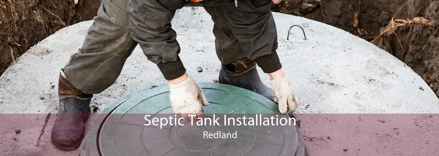 Septic Tank Installation Redland